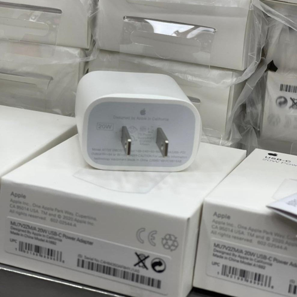⚡🔌 CARGADOR 20W (CARGA RÁPIDA) USB C - LIGHTNING IPHONE 11 AL 14PROMAX 🔋⚡