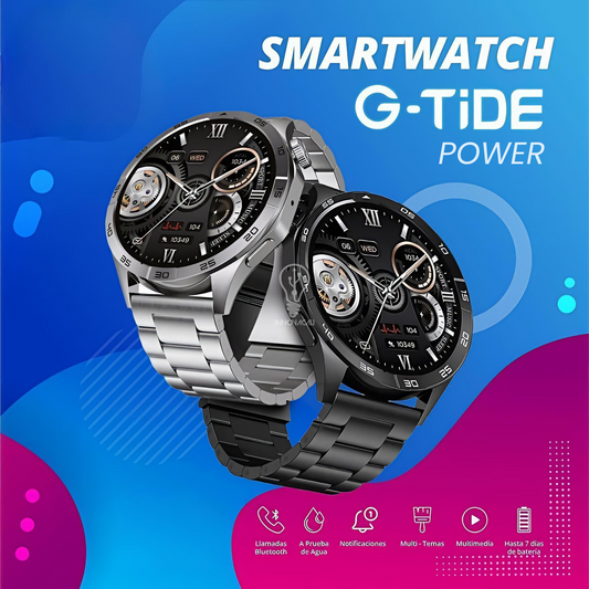 ⌚ G-TIDE POWER PANTALLA AMOLED + 7 DÍAS DE BATERÍA 🔋