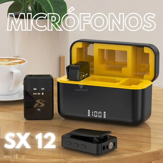 🎤 MICRÓFONO SX 12 (CANCELACIÓN DE RUIDO) 🔇