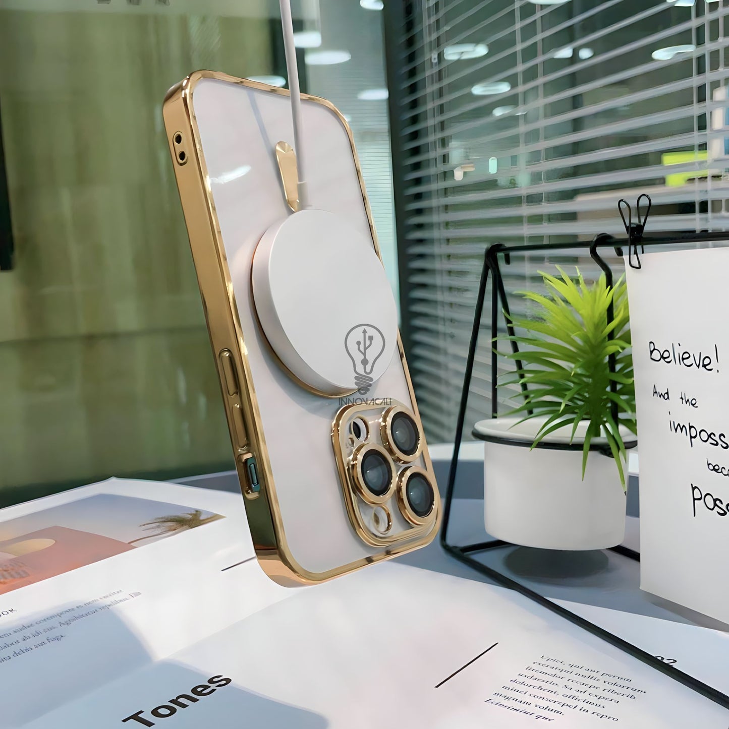 LUXURY CASE MAGSAFE IPHONE