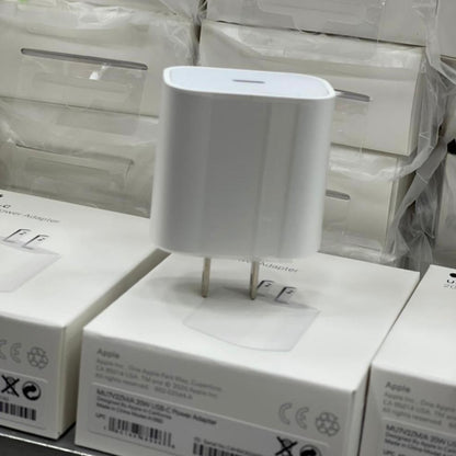 ⚡🔌 CARGADOR 20W (CARGA RÁPIDA) USB C - LIGHTNING IPHONE 11 AL 14PROMAX 🔋⚡