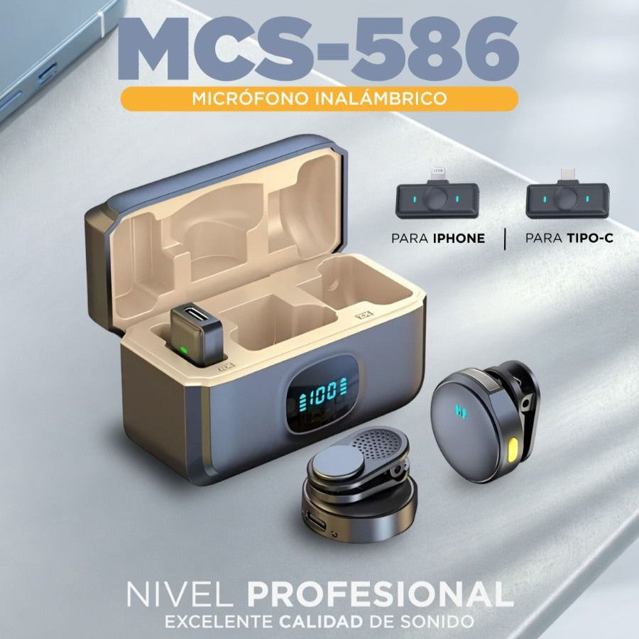 🎤 MICRÓFONOS HARVIC MCS-586