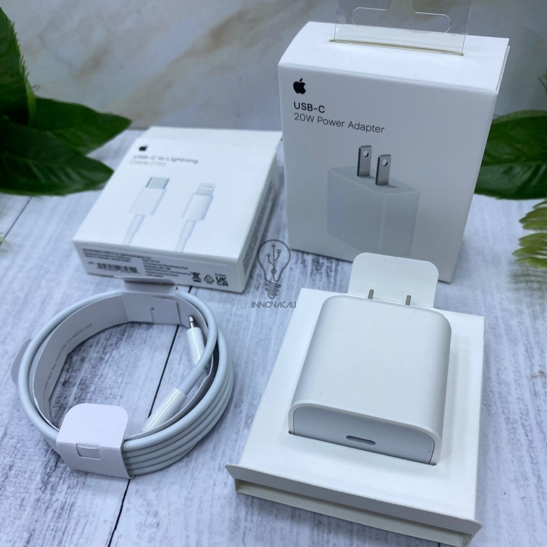 ⚡🔌 CARGADOR 20W | (ORIGINAL) USB C - Lightning (1 Metro) 🔋⚡
