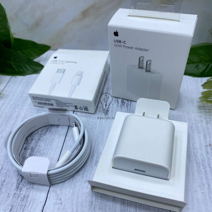 ⚡🔌 CARGADOR 20W | (ORIGINAL) USB C - Lightning (1 Metro) 🔋⚡