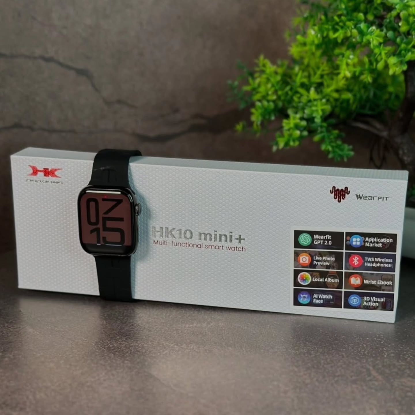 ⌚ RELOJ INTELIGENTE HK 10 MINI+ | Pantalla AMOLED +7 Días de Batería 🔋