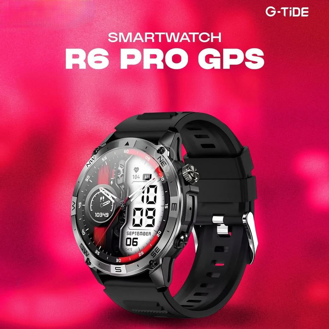 ⌚ RELOJ INTELIGENTE G-TIDE R6 PRO | 10 Días de Batería + Pantalla AMOLED 🔋