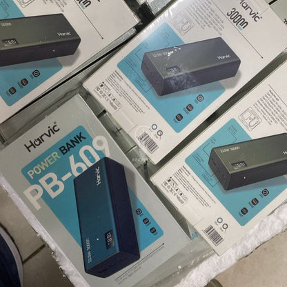 🔋 POWERBANK HARVIC PB-609 (30.000 MAH)