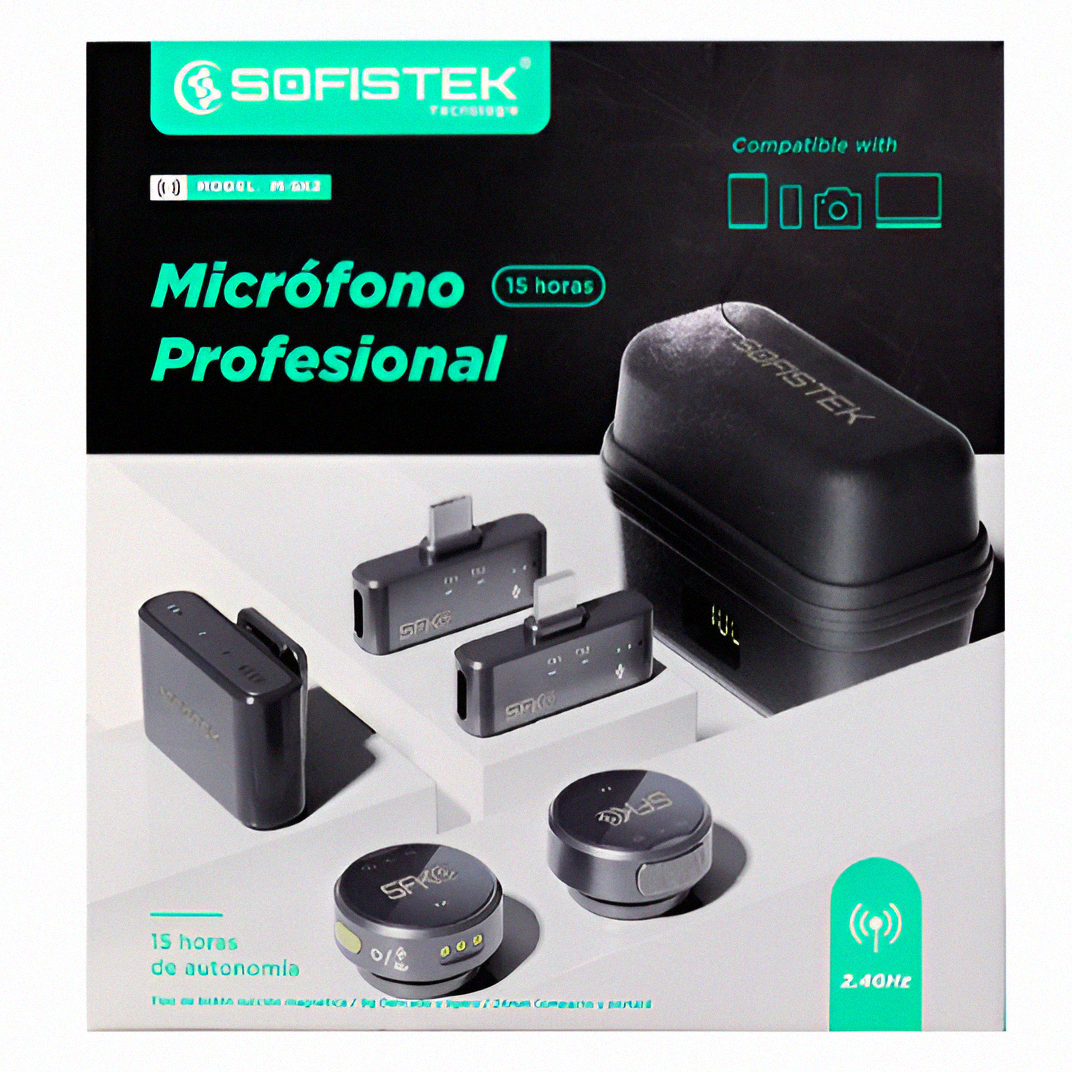 🎤 MICRÓFONOS SOFISTEK M-SK2 | Calidad = DJI + Antipop + Imánes 🧲