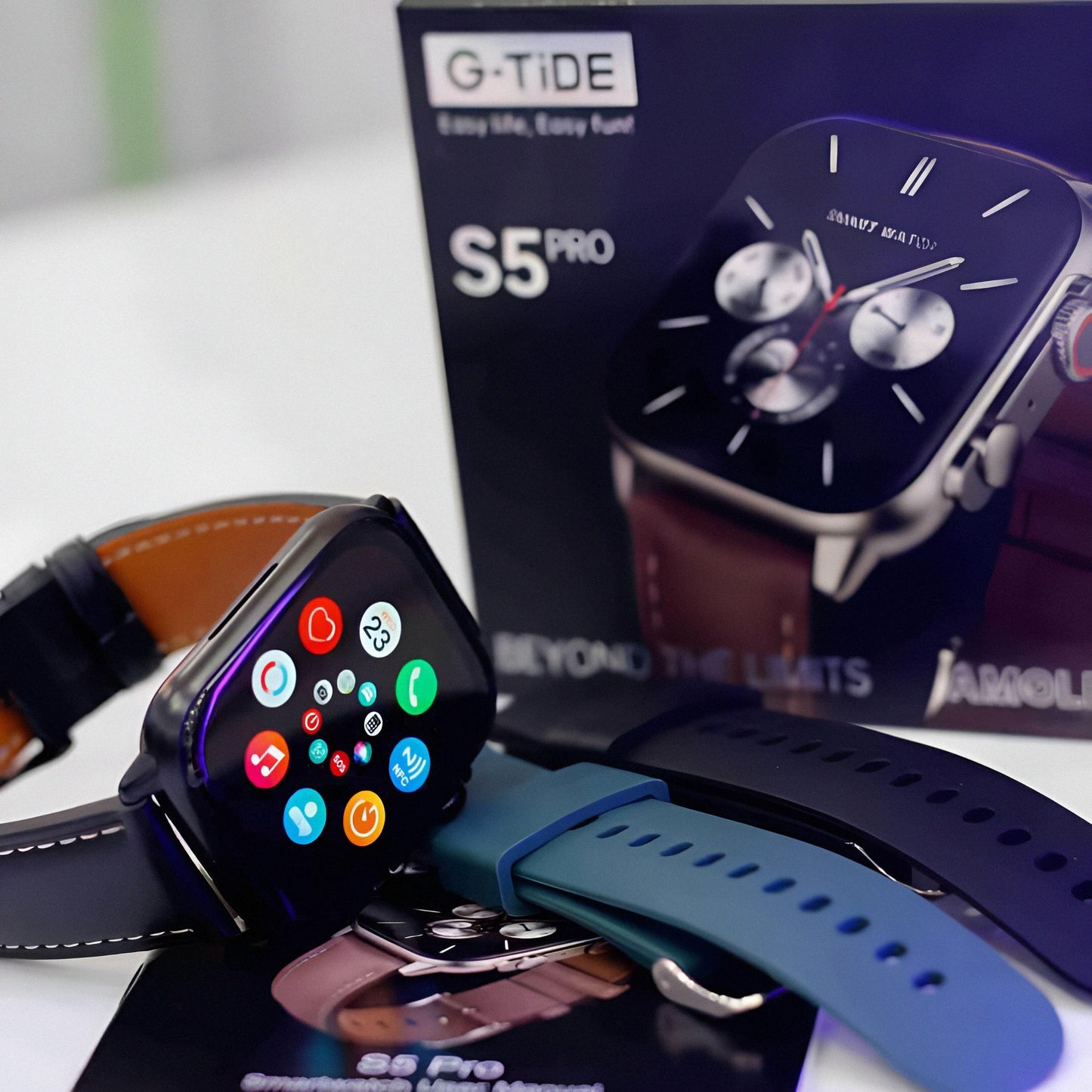 ⌚ RELOJ INTELIGENTE G-TIDE S5 PRO | 7 Días de Batería + Pantalla AMOLED