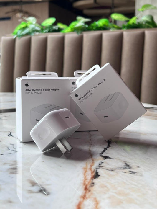 🔌 CABEZA 40W (ORIGINAL) IPHONE 17PRO Y 17PROMAX