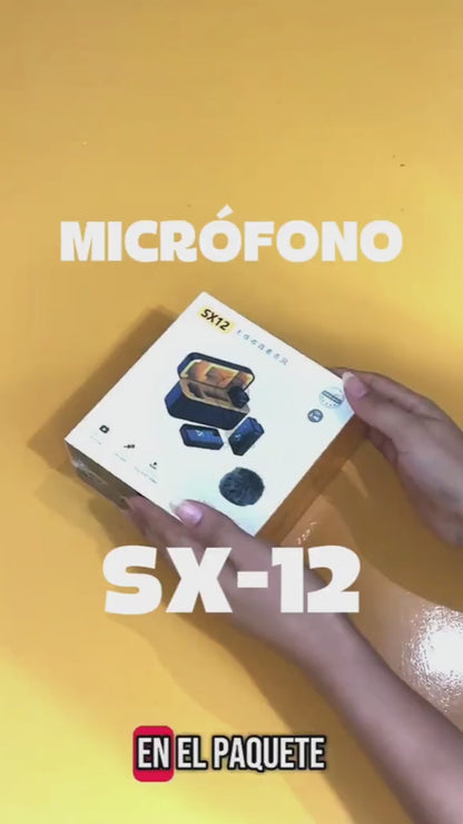 🎤 MICRÓFONOS SX 12 | Cancelación de Ruido 🔇